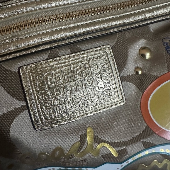 COACH Y2K 20962 DAISY POP C APPLIQUÉ HOBO Handbag Purse Bag - Picture 7 of 10